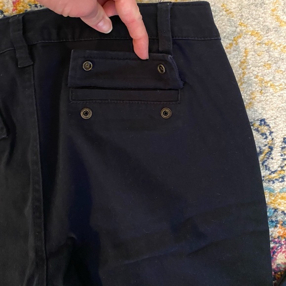 Michael Kors navy skinny pants with bronze hardware -size 4 - Picture 5 of 10